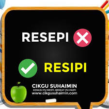 Iaitu silap ejaan, kesalahan imbuhan, kesalahan istilah. 71 Perkataan Bahasa Melayu Yang Sering Disalah Eja Berserta Pembetulannya