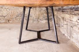 Live Edge Dining Table Conference Table Trestle Table Base Etsy Wood Table Live Edge Dining Table Reclaimed Wood Table