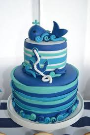 Whale Themed Baby Shower Cake Whale Baby Shower Cake Whales Baby Shower Whale Baby Shower Theme