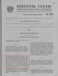 1161 rozporządzenie rady ministrów z dnia 6 sierpnia 2002 r. Pierwsza Strona Dziennika Ustaw Rp Nr Ii Rzeczpospolita Polska Zyje Strona Spoleczna Obywateli Ii Rp Facebook