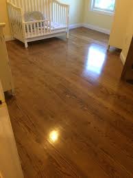 Quality american red oak solid hardwood flooring with different stains. A Bona Stained Red Oak Floor Naismith Hardwood Flooring Facebook