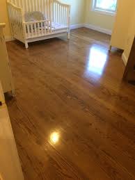 They usually show one on oak, (hard wood), one on pine, (soft wood). A Bona Stained Red Oak Floor Naismith Hardwood Flooring Facebook