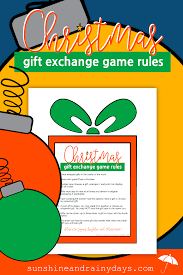 See more ideas about christmas games, christmas party games, gift exchange. Christmas Gift Exchange Game Rules Sunshine And Rainy Days