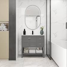 36 Inch Modern Freestanding Bathroom