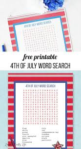 Birthday Celebration Word Search Answers 4th Of July Word Search 4th Of July Games 4th July Crafts July Crafts