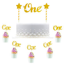 Leave a comment cancel reply. Hifot One Cake Toppers 30pcs 1st Birthday Cake Topper Baby Boy Girl First Birthday Party Cake Food Decoration Supplies Buy Online In Aruba At Aruba Desertcart Com Productid 120349792