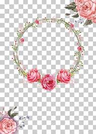 Pink flower wreath clipart, cute scrapbook png, laurel wedding invitation graphics, floral vector wreaths clip art. Floral Wreath Png Images Floral Wreath Clipart Free Download