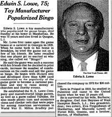 Edwin S. Lowe (1910-1986)