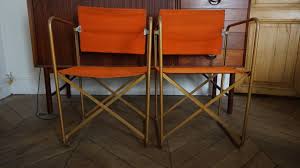 Fauteuils Vintage Chantazur Lafuma 1960 Era Lecorbusier Eames Mobilier Camping Vintage Fauteuil
