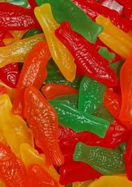 Swedish Fish Are Really Not To Unique To Sweden Or The Rest Of The World Because It Has The Same Taste As Gummy Bears But Rainbow Food Swedish Fish Candy Cakes