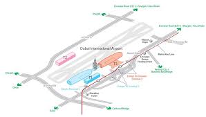 Zoom in to see updated info. Map Of Dubai International Airport Terminals Airport Map Dubai International Airport Dubai Airport