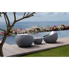 Modern Pool Furniture Colorful Patio Furniture Circle Chair Pool Furniture