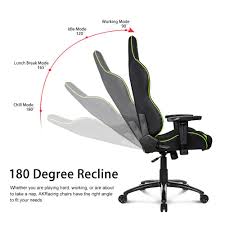 The best and most effective option is to offer an ergonomic chair by ak racing. Akracing Octane Superpremium Gaming Chair With High Backrest Recliner Swivel Tilt Rocker And Seat Height Adjustment Mechanisms Wit Recliner Gaming Chair Swivel