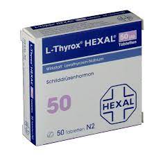L Thyrox Hexal 50 Tabletten Tabletten 50 St