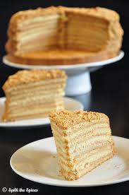 Medovik Russian Honey Cake Russian Honey Cake Honey Cake Recipe Honey Cake