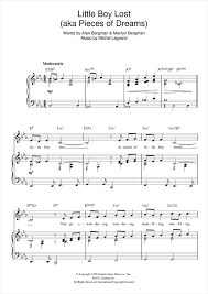 Sheets piano, 2012 — 2021. Michel Legrand Little Boy Lost Sheet Music Pdf Notes Chords Pop Score Piano Vocal Guitar Download Printable Sku 117233