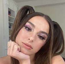 Awesome Euphoria Makeup Look Purple Makeup Looks Pretty Girls Selfies Addison