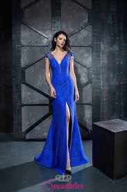 Belli ed eleganti in ogni occasione. Abiti Da Cerimonia Blu Reale Online Economici Realizzati Su Misurasposatelier