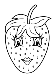 Fruit coloring pages are available in a wide range of varieties including realistic fruit coloring sheets and cartoon fruit coloring pages, often drawn with a smiling face. 120 Fruit Coloring Pages For Kids Preschoolers And Adults