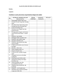 Soalan Kaji Selidik Kes Buli Di Sekolah Pdf