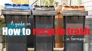 It's important because it is a way that we can all do our bit to help protect the environment. How To Recycle Trash In Germany It S Easier Than You Think Livingdreams Tv