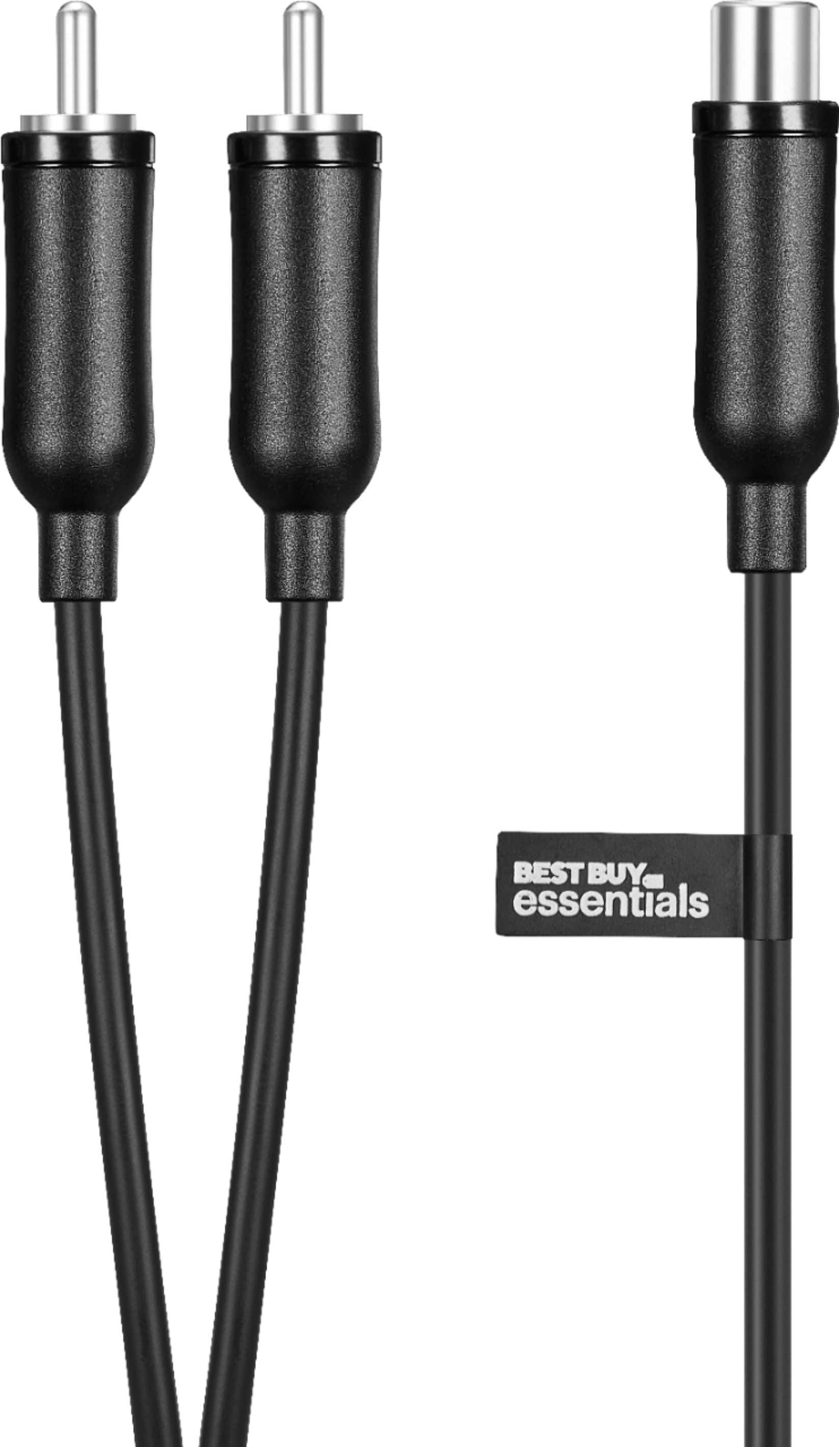 Best Buy essentials 6" 2-Way 1-Female to 2-Male RCA Splitter