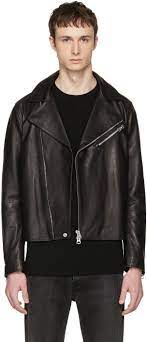 Acne Studios Black Leather Axl Jacket Best Leather Jackets Leather Jacket Style Leather Jacket Men
