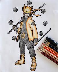 Sage mode is an empowered state that can be entered by blending natural energy with one's chakra, creating senjutsu chakra. How To Draw Six Paths Sage Mode Naruto Draw With Richie