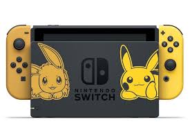 Nintendo Switch Pikachu And Eevee Edition Bundle Joycon And Dock Only Nintendo Switch System Pokemon Nintendo