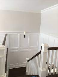 Walls Silver Satin Oc 26 Matte Finish Trim White Dove Satin Impervo Oil Ceilings Regal Benjamin Moore Silver Satin House Colors Color Combinations Paint