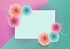 Pictures of flowers, different types of flowers with pictures and names, beautiful photos and images of flowers. Colorful Spring Background With Beautiful Flowers And Blank Card 695836 Vector Art At Vecteezy