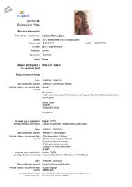 Benefits of owning an account: Sample Of Cv European Format Programmer Sw Engineer Cv Sample In Europass Format