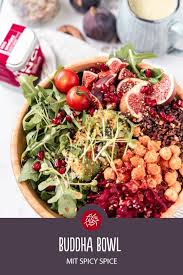 Buddha Bowl Mit Unserem Neuen Spicy Spice Reis Gewurz Guten Reishunger Rezepte Essen Gute Gerichte