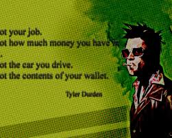 Sometimes you have to kind of die inside in order to rise from your own ashes and believe in yourself and love yourself and breathtaking rebirth quotations. Free Download Wallpaperland Brad Pitt Fight Club Tyler Durden Movies Quotes Desktop 1920x1080 For Your Desktop Mobile Tablet Explore 46 Fight Club Hd Wallpaper Fight Club Iphone Wallpaper