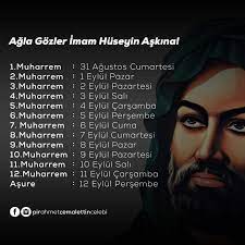 Âşûrâ, halk arasında yaygın bilinen ismiyle aşure günü; Selcik Koyu Muharrem Ayi Ve Matem Orucu Basliyor