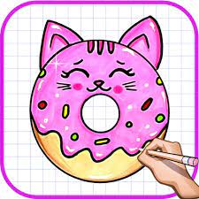 236x236 cute easy drawings for beginners more cute, dumb drawings! Amazon Com How To Draw Cute Donuts Squishy Easy Drawing Appstore For Android