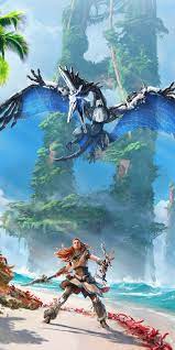 Trees and mountains, silhouette of mountains and trees poster. 1080x2160 Horizon Forbidden West Video Game Aloy Wallpaper Horizon Zero Dawn Wallpaper Horizon Zero Dawn Horizon Zero Dawn Aloy