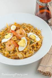 Chicken Pancit Medley Panlasang Pinoy Pancit Palabok Recipe Pancit Recipes