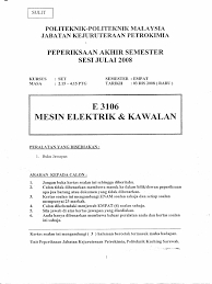 Contoh Soalan Mesin Elektrik Kawalan Pdf