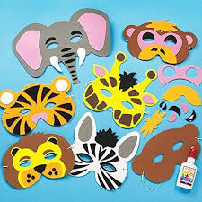Maybe you would like to learn more about one of these? Bastelset Fur Masken Aus Schaumstoff Tiere Des Dschungels Fur Kinder Ideal Zum Kindergeburtstag Und K Animal Masks For Kids Safari Kids Party Jungle Crafts