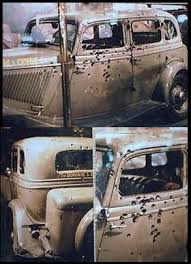 Bonnie & clyde's death car. Death Scene Bonnie And Clyde Marker Simoncase2 S Blog