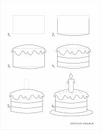 Immer mehr und mehr und mehr. Zeichenanleitung Torte Atelier Ilka Rohling Atelier Fur Kinderbuchillustration