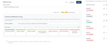 Multilingual Customer Satisfaction Surveys Freshdesk