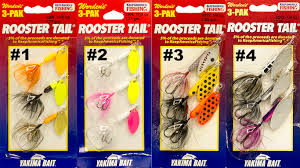 Rooster Tail 3 Pak