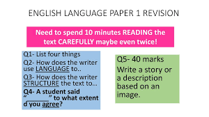 The answer that south african far. Aqa English Language Paper One Practice Ppt Download