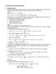 Materi probabilitas dan contoh soal, contoh soal menghitung probabilitas, contoh soal probabilitas independen, statistik ekonomi 2 materi statistik dasar teori probabilitas teori contoh soal probabilitas statistika ekonomi, 30 05 2019 contoh soal a apabila kita melempar sebuah. 2018 Contoh Soal Dist Binomial Poison Normal Pdf