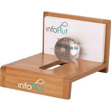 Great bamboo construction, very well made and durable. Bamboo Business Card Holder Goimprints