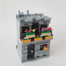 La Maison Fleurie In 2020 Lego Moc My Building Lego