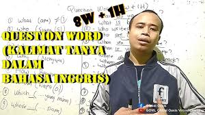 Sesuai namanya kalimat bahasa inggris 5w 1h, di sini akan dijelaskan mengenai keenam jenis kata tanya tersebut. 5 Question Word Kalimat Tanya Dalam Bahasa Inggris 5w 1h 3w Youtube