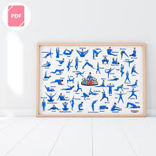 I do it by reviewing poses we've done that year, providing handouts to . Yoga Pose Universe Poster Cosmic Kids